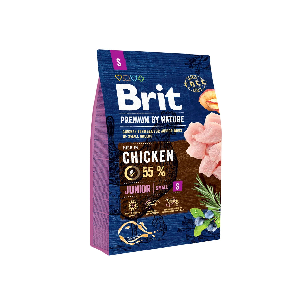 Brit Premium Junior S – kurczak dla szczeniąt małych ras