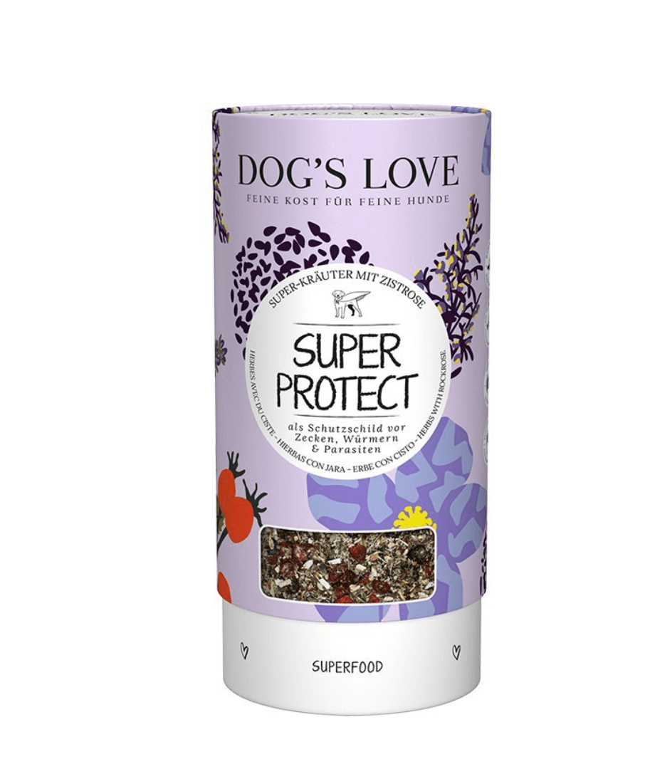 DOG'S LOVE Super Protect – zioła przeciw kleszczom 70g
