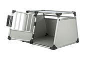 Transporter aluminiowy L – skrzynia dla dużego psa