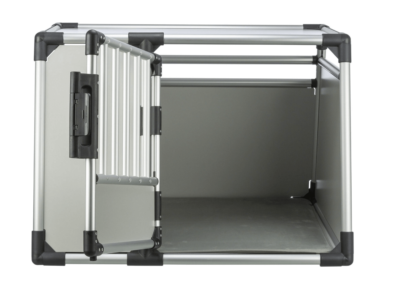 Transporter aluminiowy L – skrzynia dla dużego psa