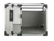 Transporter aluminiowy L – skrzynia dla dużego psa