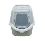 Vico Open Top kuweta kryta jasnoszara/biała 40×56 cm