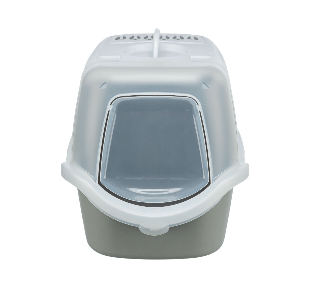 Vico Open Top kuweta kryta jasnoszara/biała 40×56 cm