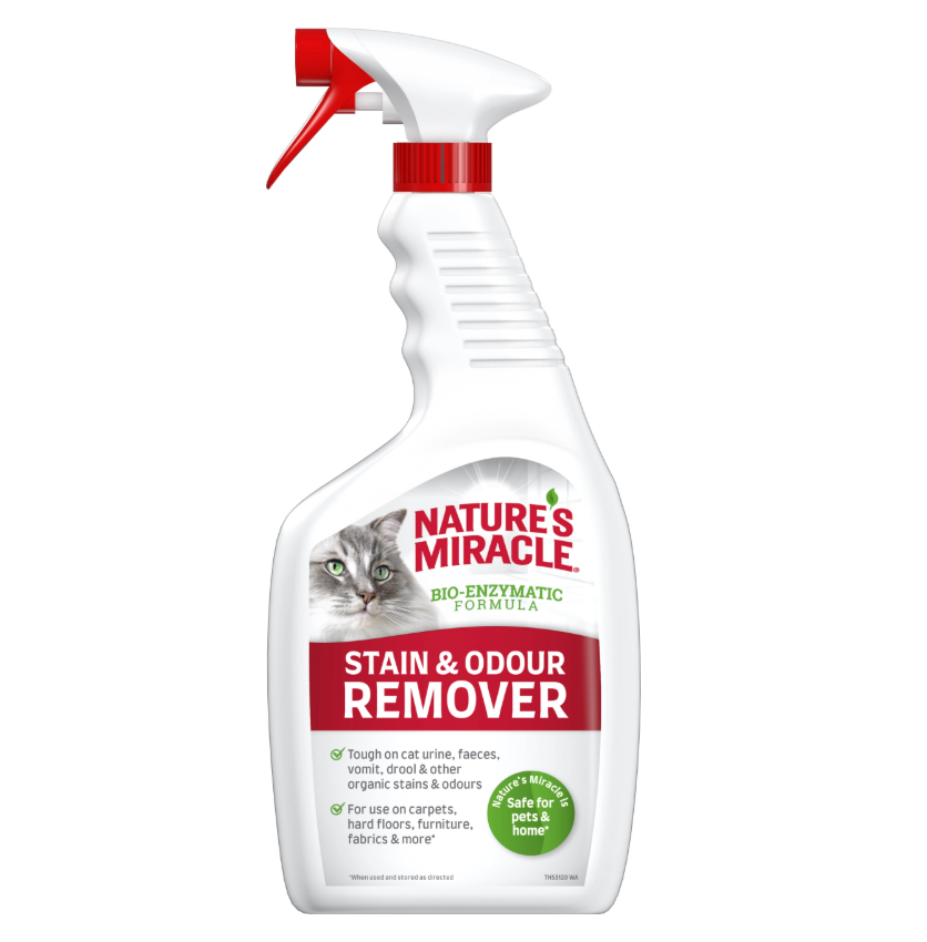 Nature's Miracle spray na plamy i zapach kota 709ml