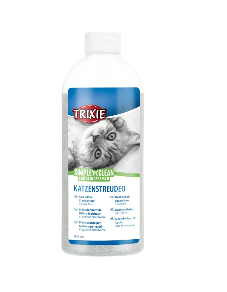 Dezodorant do kuwety z węglem aktywnym 750 g