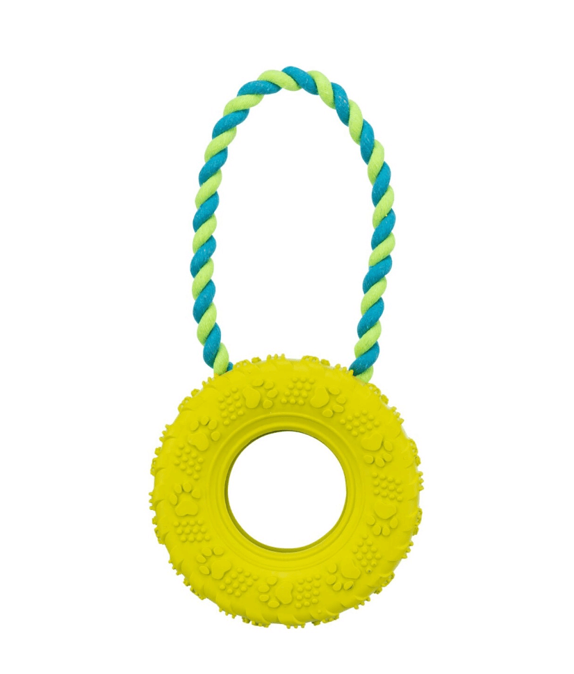 Zabawka dla psa Opona na linie – 15/31 cm, kauczuk