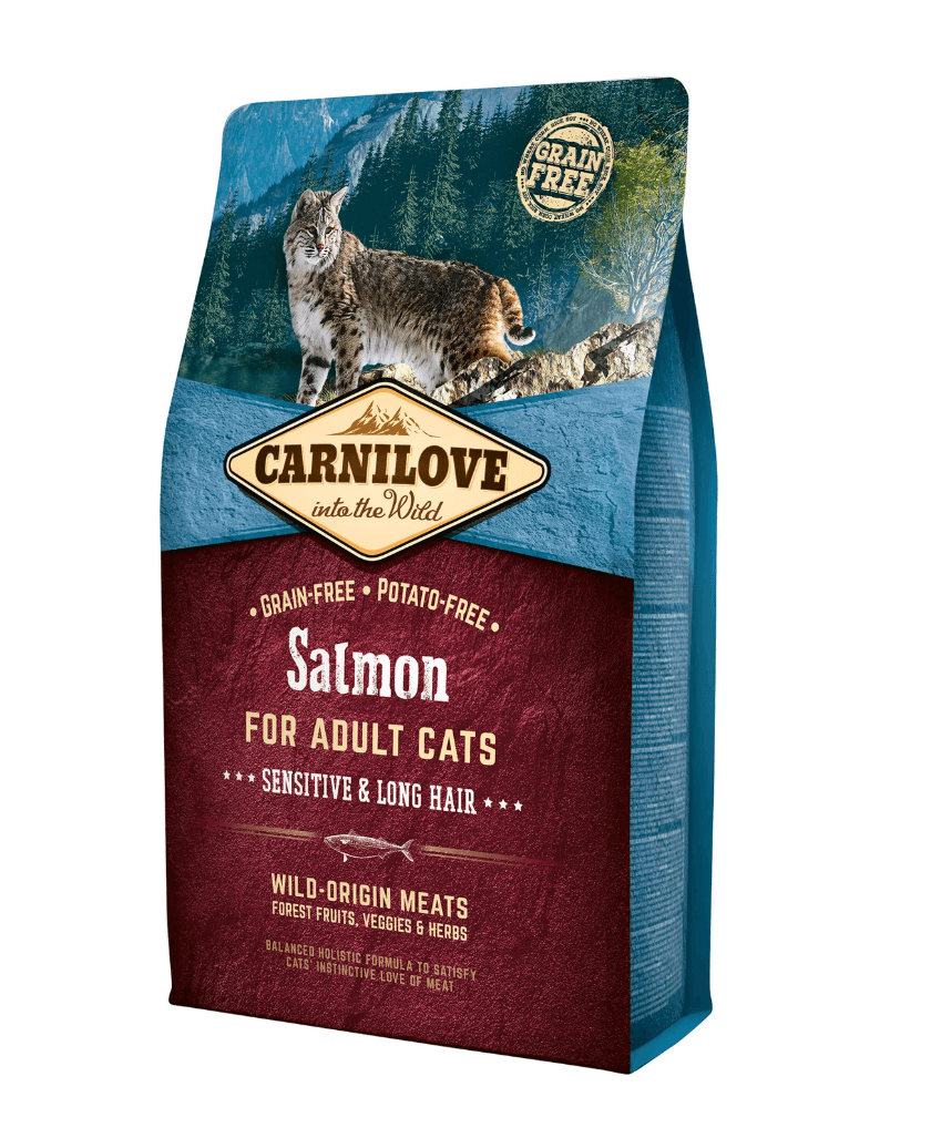 Carnilove Salmon karma dla kotów wrażliwych i długowłosych