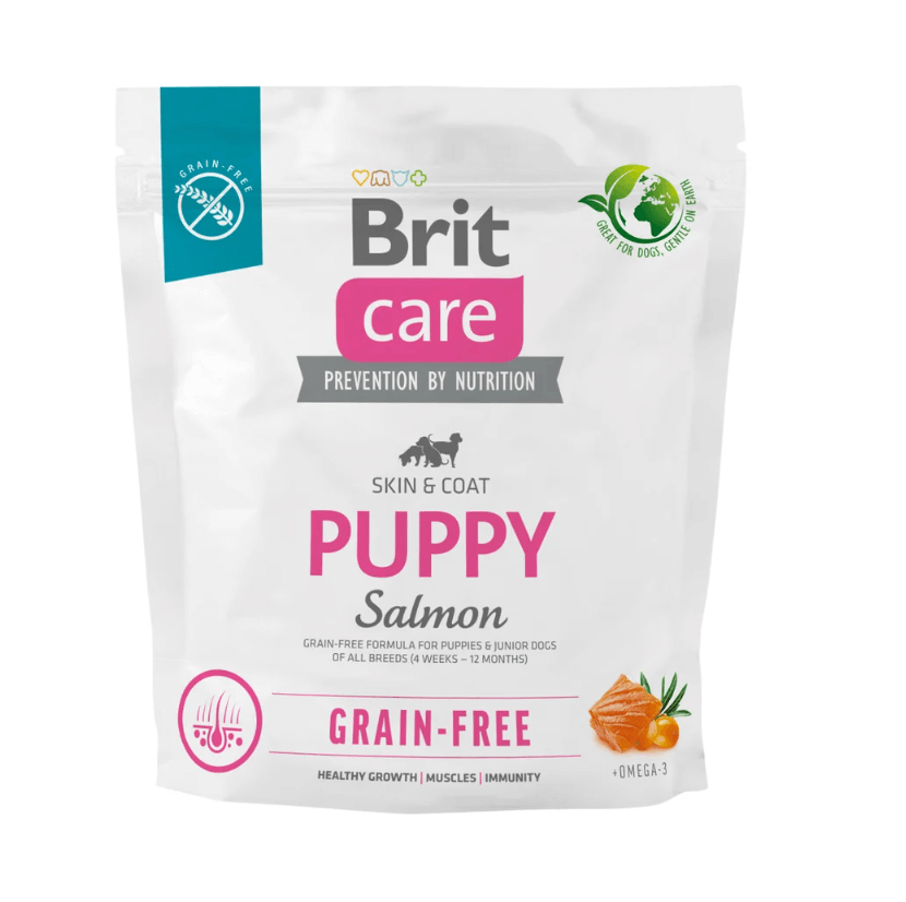Brit Care Puppy Salmon – karma bezzbożowa dla szczeniąt