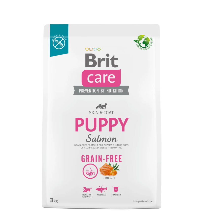 Brit Care Puppy Salmon – karma bezzbożowa dla szczeniąt