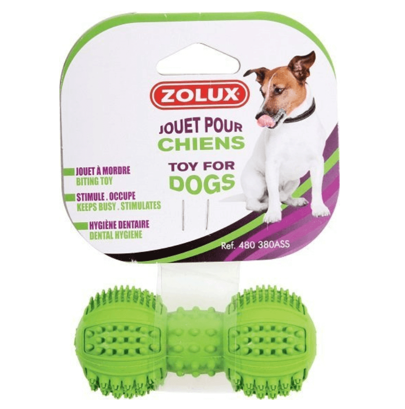 ZOLUX kauczukowa kość Dental 9 cm – higiena zębów psa
