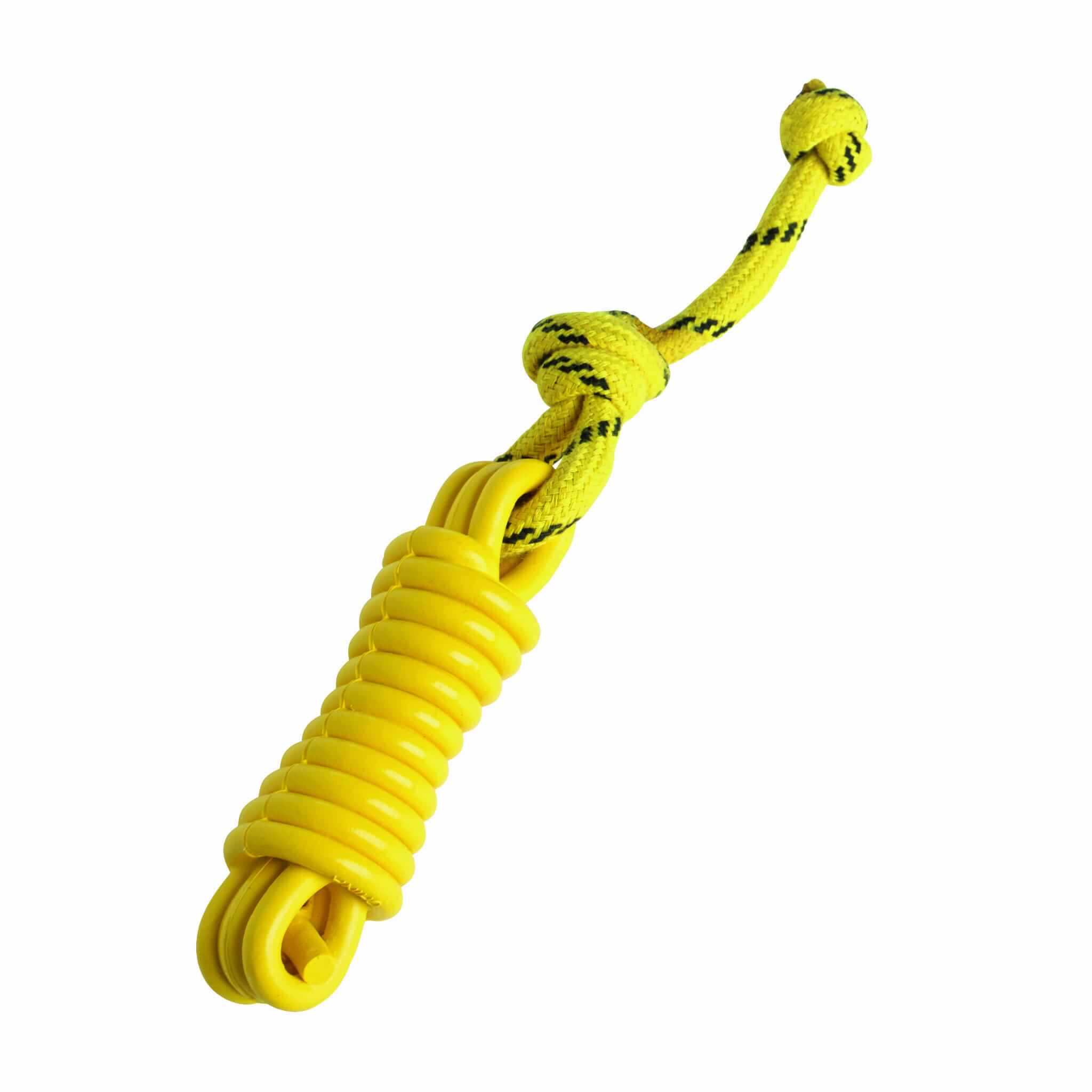 Hunter Knoten – gumowa zabawka z liną dla psa 16 cm