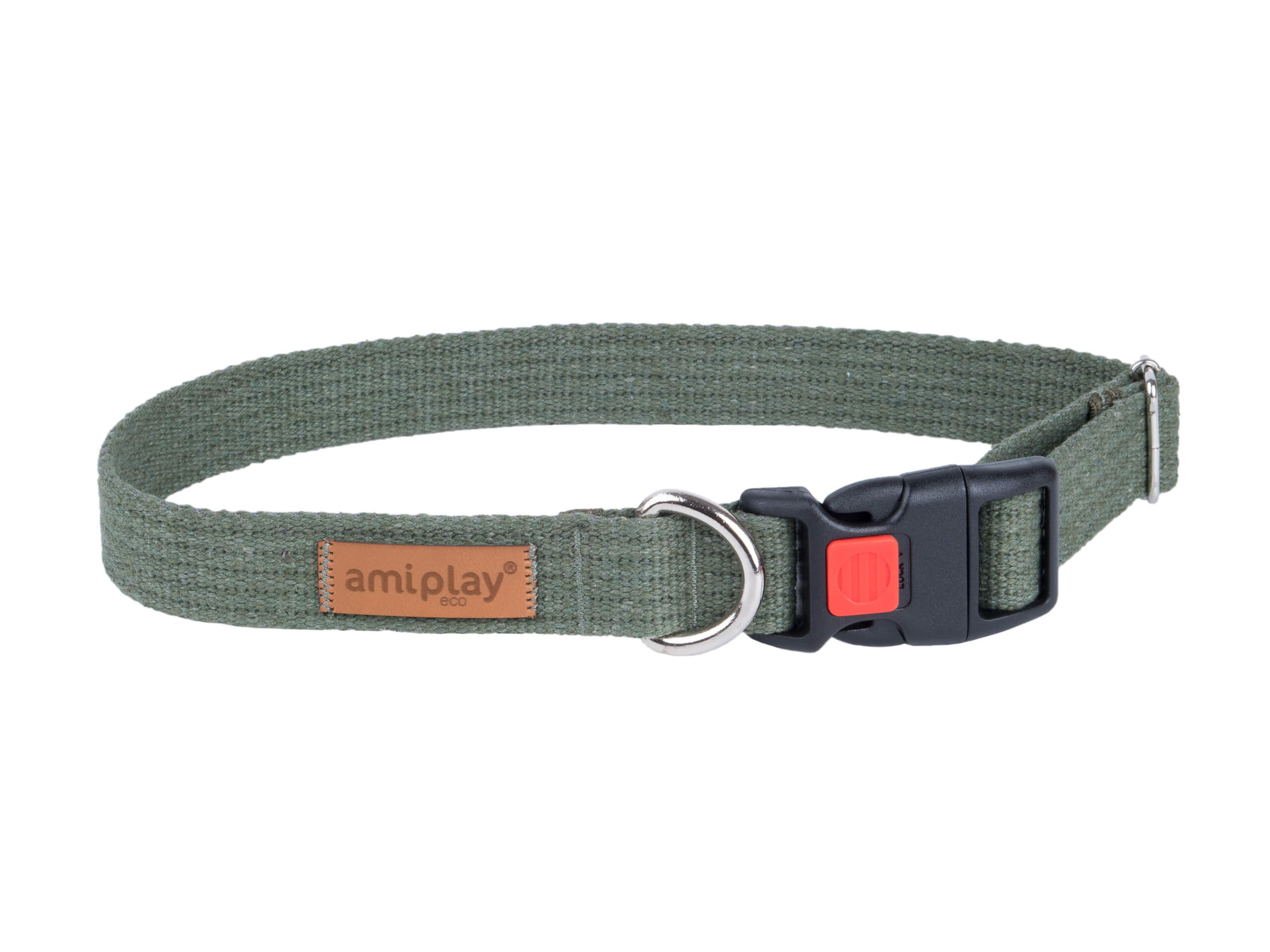 amiplay_Cotton_Adjustable_collar_with_lock_Khaki_01.jpg