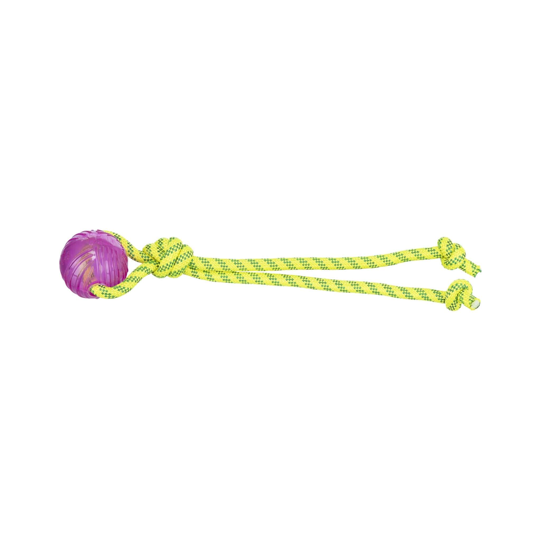Aqua Toy – Sznurek z Piłką dla Psa, Pływająca, 40 cm
