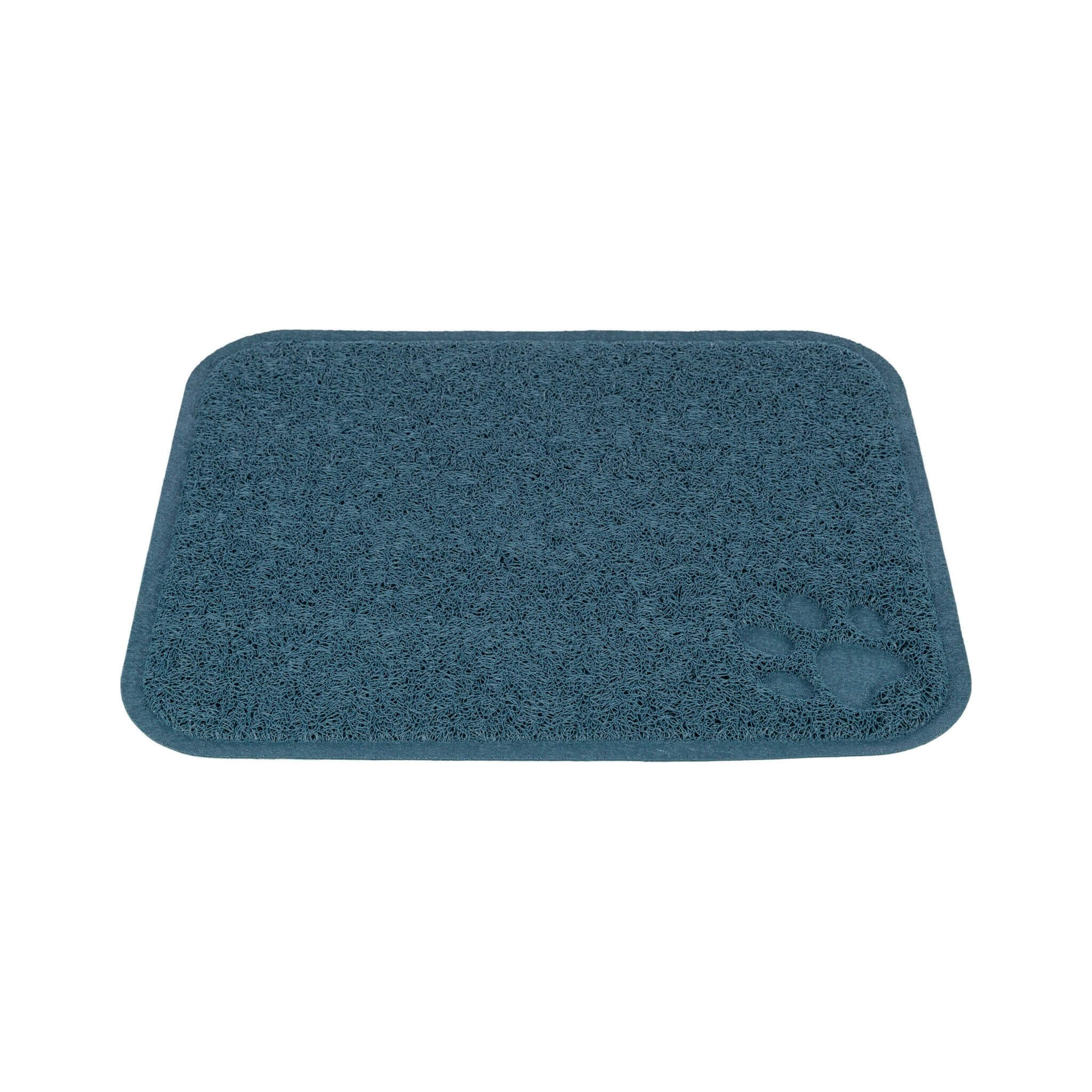 Mata pod kuwetę PVC 37×45 cm niebieska