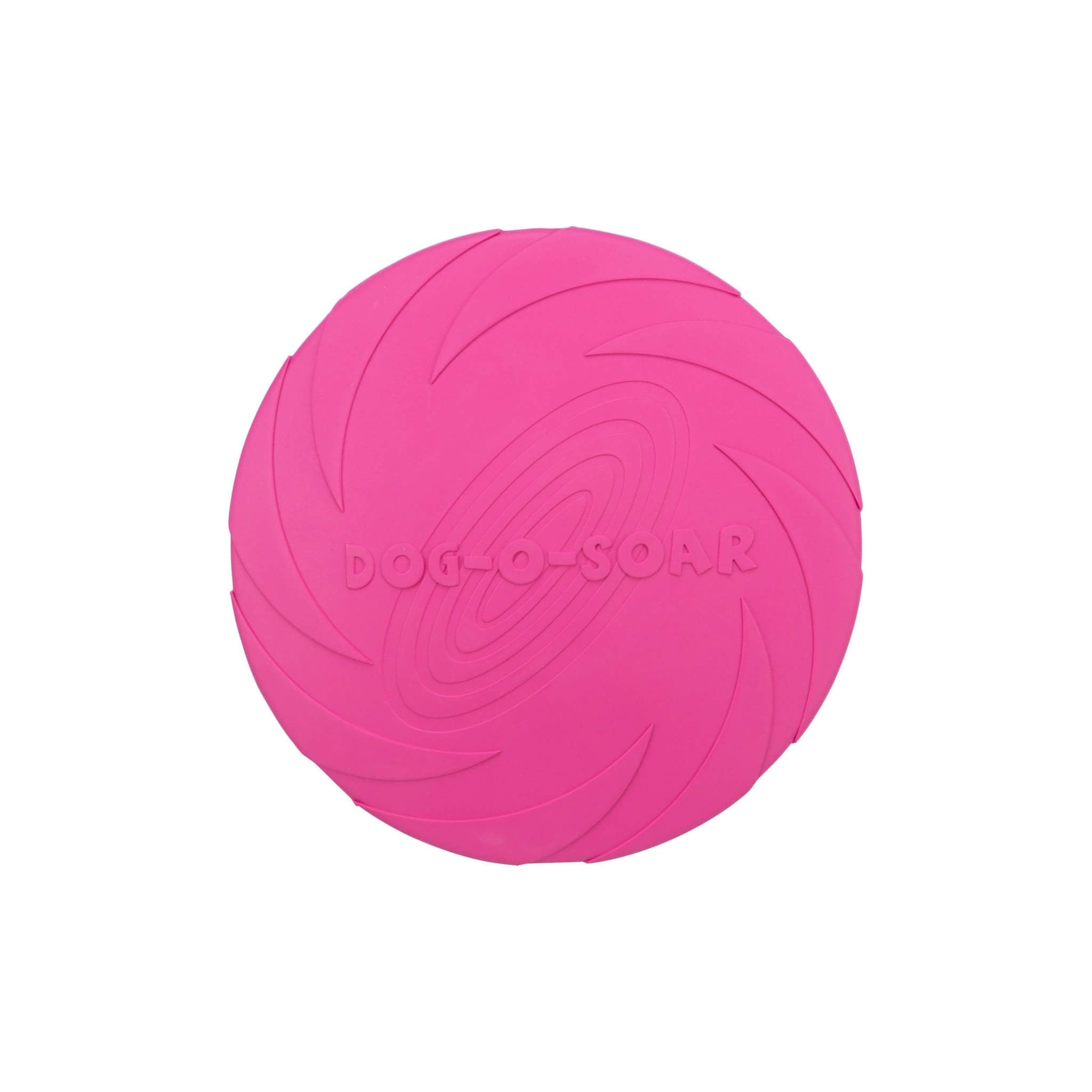 Doggy Disc – frisbee z naturalnej gumy, 24,5 cm, różowy